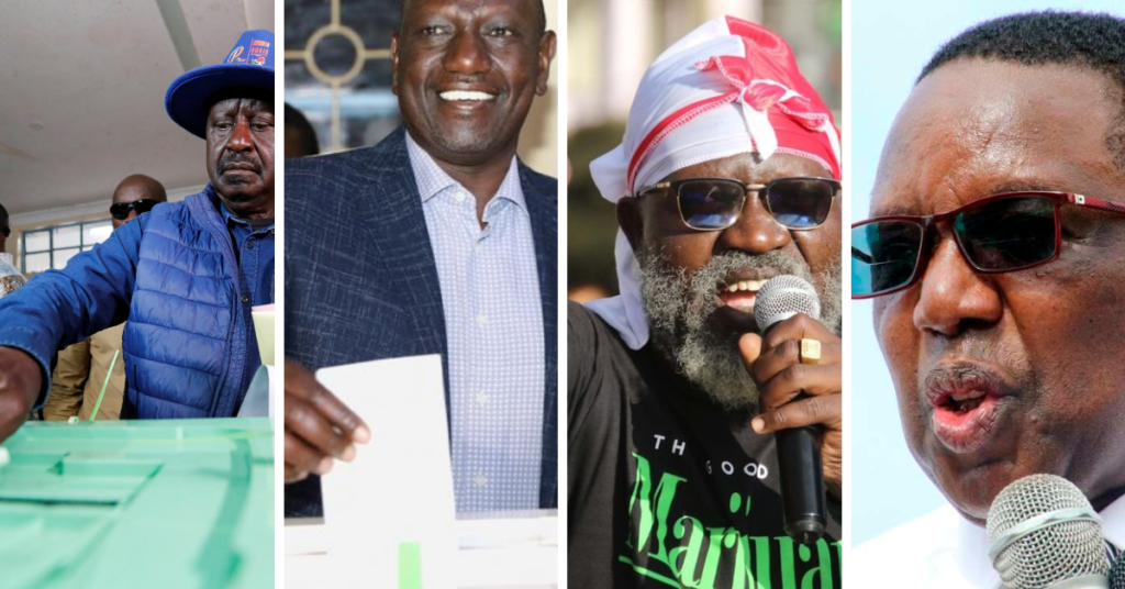 Doorashada Kenya: Raila iyo Ruto oo si adag ugu loolamaya natiijada doorashada