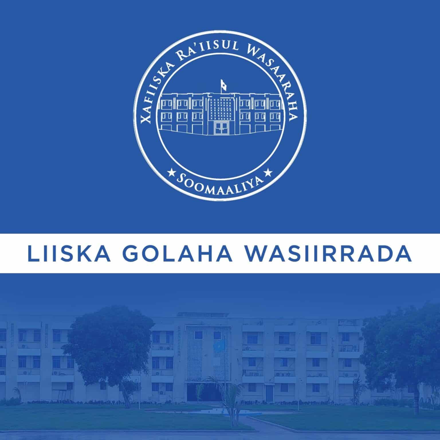 Magacyada golaha wasiirada cusub ee XFS