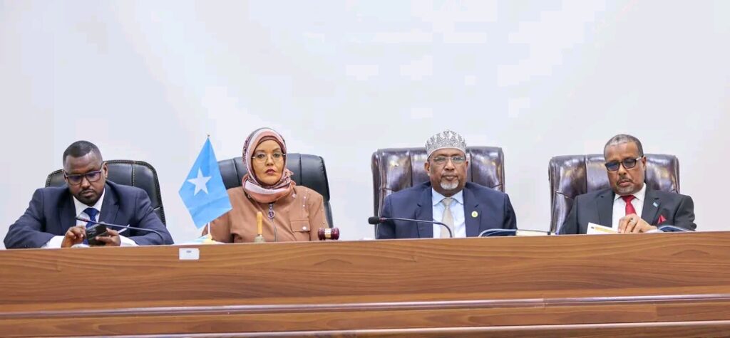 Barlamanka oo ka dooday cutubka seddexaad ee Dastuurka