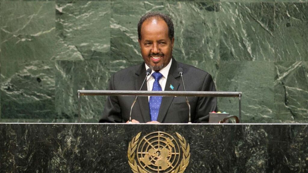 Somali President arrives in New York for UNGA