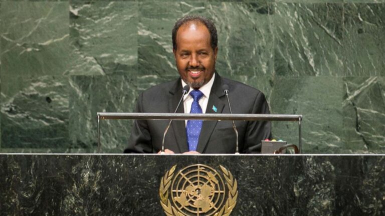 Somali President arrives in New York for UNGA